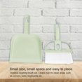 thumbnail image 4 of 2 Pieces/Set Mini Broom Dustpan Nordic Desktop Keyboard Washing Brush Small Hand Tool for Home Office, Green, 4 of 6
