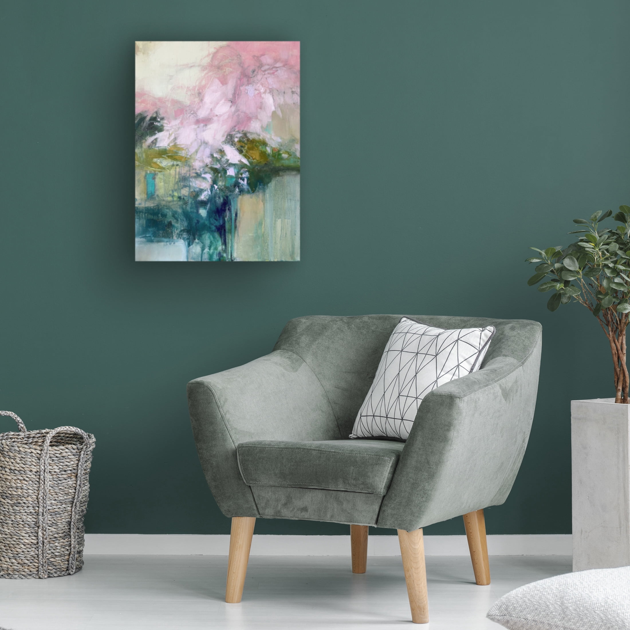 Canvas Wall Art - Julia Purinton 'Cherry Bomb' Wall Art for Living Room, Bedroom, or Office D?cor by Trademark Fine Art - 24 x 32 Inches