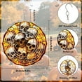 thumbnail image 4 of YardVibe Halloween 10-Inch Wind Spinner – Wind Spinner for Sublimation, Ideal for Adding Style to Your Garden or Patio While Offering Practical Bird Deterrent Features (E), 4 of 9