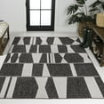 thumbnail image 3 of JONATHAN Y TUSCAN SUN 5 x 8 Area Rug, Odette Geometric Abstract Two-Tone - Black/Cream, TSN303A-5, 3 of 6