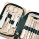 thumbnail image 3 of Kit de herramientas profesionales para el cuidado de cutículas y uñas de acero inoxidable para estuche de viaje, 3 of 5