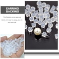 thumbnail image 3 of unbranded 200Ud Earring Backs Stopper Transparentes Para Reemplazo Seguro De Pendientes, 3 of 8