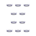 thumbnail image 3 of Qarigey 2 piezas de trenzada, tobilleras, conjunto tejido, estilo de cadena de pierna, cuerda ajustable hecha a mano, tipo de amistad tipo 1 10piezas, 3 of 6