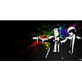 thumbnail image 1 of Pulp Fiction Rainbow Splat - CANVAS OR PRINT WALL ART, 1 of 1