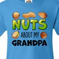 thumbnail image 4 of Inktastic Nuts About My Grandpa Peanut, Almond, Pistachio Youth T-Shirt, 4 of 5