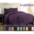 thumbnail image 5 of Neutral Solid Color 3-Piece Duvet Cover Set by Southshore Fine Linens, 5 of 6