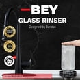 thumbnail image 2 of 2025 BEY Automatic Glass Rinser - Powerful Cup Washer for Kitchen Sink, Stainless Steel Baby Bottle Cleaner Sinks Attachment, Bar Accessories Spray Metal, 2 of 6
