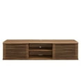 thumbnail image 3 of Render 60" Wall-Mount Media Console TV Stand Walnut, 3 of 4