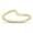 Yellow Gold-Tone, variant on Sterling Silver Small Wave Ring Size 10