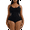 Black, variant on Eternatastic Womens Workout Seamless Jumpsuit Yoga Bodycon One Piece Spaghetti Strap Shorts Romper Bodycon Outfits