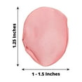 thumbnail image 3 of Efavormart 400 Pack | Matte Dusty Rose Silk Rose Petals, Life-Like Silk Flower Petal Round Table Confetti, 3 of 11