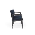 thumbnail image 4 of Lenox Steel Reception Waiting Room 3-Seat Sofa / Charcoal Steel / Blue, 4 of 5