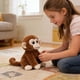thumbnail image 4 of Punch Monkey, mono de 23 cm, material apto para niños, lavable, mono realista, suave y adorable, 4 of 8