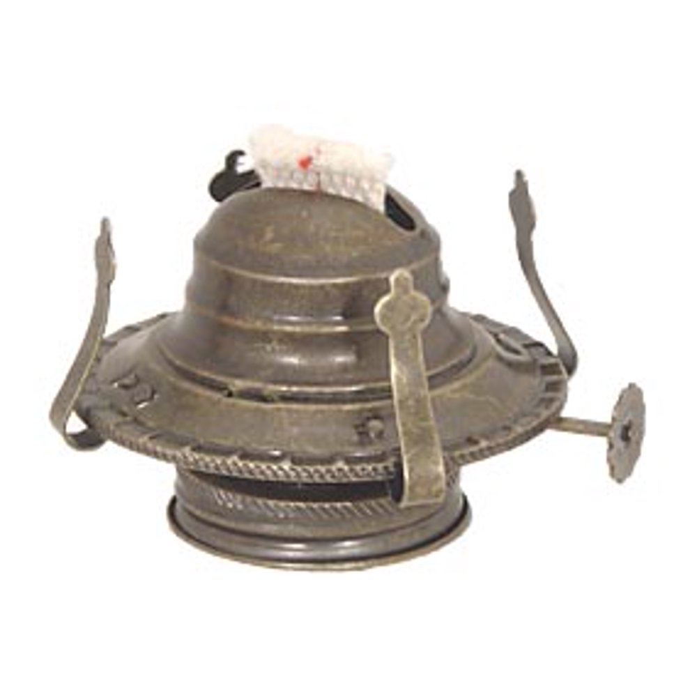 B&P Lamp® 2 Kerosene Lamp Burner (Antique Brass)