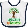 thumbnail image 3 of Inktastic Future Landscaper in Training Boys or Girls Baby Bib, 3 of 4
