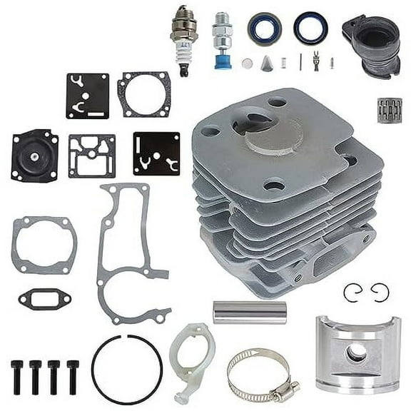 372XP 52MM Big Bore Cylinder Piston Kit Replacement for 365 371 372 Chainsaw Replace 503 93 93-72