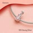 thumbnail image 7 of ROSIANNA 925 Sterling Silver Charm for Bracelets Love My Guitar Charms Women Bracelet Charm, 7 of 7