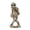 B, variant on Dserhfy Halloween Figurine Spooky Mini Mummy Zombie Skeleton Resin Statue Sculpture Indoor Home Office Desktop Decoration Ornament Festival Gift