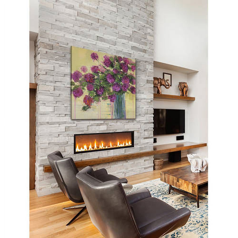 Marmont Hill - "Flower Remedy II" by Julie Joy Painting Print on Wrapped Canvas