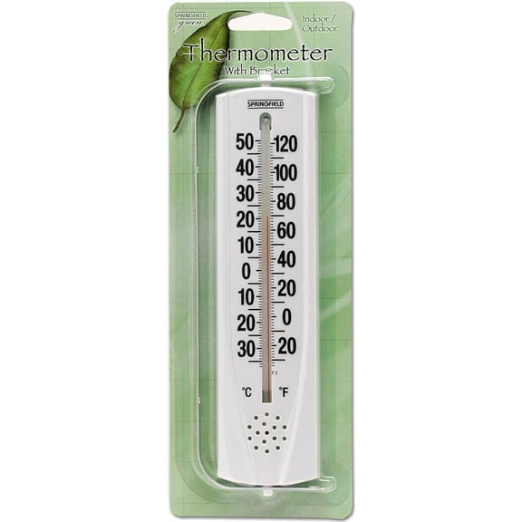 Taylor Precision Products Weather Thermometer, Easy-to-Read Graphics, Shatter-Resistant
