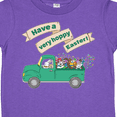 thumbnail image 4 of Inktastic Have a Very Hoppy Easter Green Bunny Truck Boys or Girls Toddler T-Shirt, 4 of 5