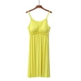 thumbnail image 3 of Aofany Nightgowns for Women with Built in Bra Pads Nightshirt Dress Sleepwear Sleeveless Camisole Nightdress, 3 of 3