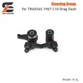 thumbnail image 1 of Plastic Stub Axle Carriers Steering Bellcranks Caster BLocks Driveshaft Assembly Front bulkhead For 1:10 Traxxas Slash Steering Group, 1 of 6