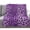 Purple, Lavender, Black, variant on Flannel Throw Blanket for Couch Sofa Bed,Animal Snow Leopard Pattern Soft Cozy Warm Fuzzy Blanket 50x60in