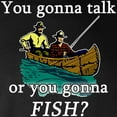 thumbnail image 3 of CafePress - Talk Or Fish Long Sleeve Dark T Shirt - Long Sleeve Dark T-Shirt, 3 of 4