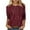 01 Wine, variant on Fewfanhot Womens Tops Loose Fit Dressy Casual Blouse Flowy Shirts to Wear with Leggings