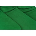 thumbnail image 3 of ToBeInStyle Pack of 3 of Colorful Unisex Fashion Slouch Socks - Kelly Green, 3 of 6