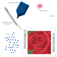 thumbnail image 4 of Diamond Dotz Rose Dew  Flower Diamond Painting Kits for Adults - Diamond Art Kits a Relaxing Creative Craft Kit with Dotz Gems 12"x12", 4 of 5