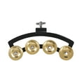 thumbnail image 3 of Conjunto de tambor de pandereta Hugo Hi Hat acero inoxidable para concierto KTV oro, 3 of 10