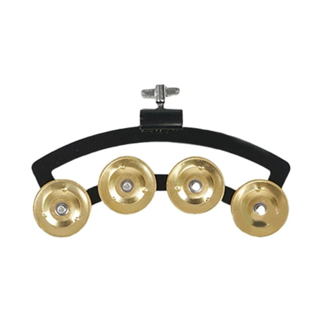 Langgg Snare Tambourine Adult Kids Instrument Hand Held Bell Rattle Fun Percussion Experience Anytime Dance Performance Party gold 17x7x2cm