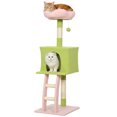thumbnail image 1 of PawHut 48" Flower Cat Tree, Cat Tower for Indoor Cats with Flower Perch, 1 of 10