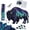 E, variant on Northern Lights Wildlife DIY Patchwork Kit, Layered Pre-Cut Starry Fabric Pieces, Easy Quilt Sewing Kit for Adults, Beginner Handmade Wall Art