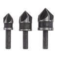 thumbnail image 1 of Shisuyan Chamfering Tool Carbon Steel 3Set For Woodworking Metal Cutting, 1 of 8