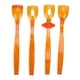 thumbnail image 5 of Sailing Ejercitador de músculos orales portátil: mejora la fuerza y ​​la recuperación de los músculos de la lengua (4 unidades, naranja), 5 of 9