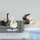 thumbnail image 2 of Estatua de cisne de cerámica moderna, figura de animal, escultura, adorno para centro de mesa, material ecológico, adecuado para sala de estar, decora, 2 of 8