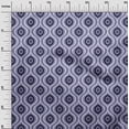 thumbnail image 3 of oneOone Georgette Viscose Purple Fabric Ogee Sewing Craft Projects Fabric Prints By Yard 42 Inch Wide, 3 of 4