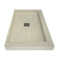 thumbnail image 2 of Tile Redi Wd3448cdt-Pvc Wonder Drain 34" X 48" Rectangular Shower Base - Tileable, 2 of 6
