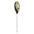 thumbnail image 2 of Detector de suelo 4 en 1, humedad, temperatura, pH, luz, medición precisa, pantalla digital, comprobador de suelo, 2 of 14