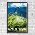 thumbnail image 2 of Machu Picchu Peru Vintage Travel Poster / Postcard WPA Style Retro Inca Incan, 2 of 4