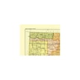 thumbnail image 4 of Historic State Map - Colorado - Hoen 1896 - Vintage Wall Art, 4 of 4