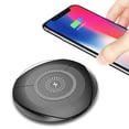 thumbnail image 3 of Wireless Charger  Low Temperature Non-slip Base Safe Convenient Qi Fast Charging  Desktop Phone Wireless Charging Pad Stand for Home, 3 of 10