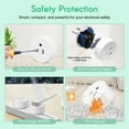 thumbnail image 6 of Wireless Remote Control Outlet Switch Power Plug, NineLeaf Remote Control Outlet Wireless Light Switch, Remote Control Outlet Plug for Lamp and Household Appliance 15A/1500W, 500FT (8Remotes,8Plugs), 6 of 8