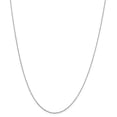 thumbnail image 1 of 14k WG .6mm Solid D/C Cable Chain in 14k White Gold, 1 of 3