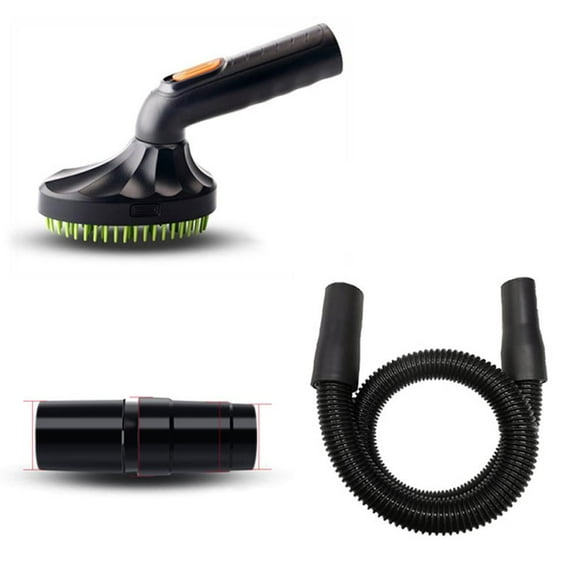 QHUDLV Pet Cat Dog Grooming Brush Vacuum Cleaner Attachment Tool Loose Hair Groom, Pet Hair Suction Brush, Brush Head Hose Adapter