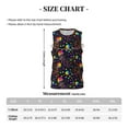 thumbnail image 4 of Rocae Rainbow Jellyfishes for Men's Basketball Jersey Lightweight and Breathable Athletic Tank Top,Quick-Drying Sports Jersey XX-Large, 4 of 9