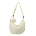 thumbnail image 4 of Bolso cruzado para mujer, bolso de mano, bolso de hombro a la moda, bolso informal de playa de verano para ir al trabajo con cremallera, bolso de moda , amarillo claro Fernando Bolsos cruzados, 4 of 8
